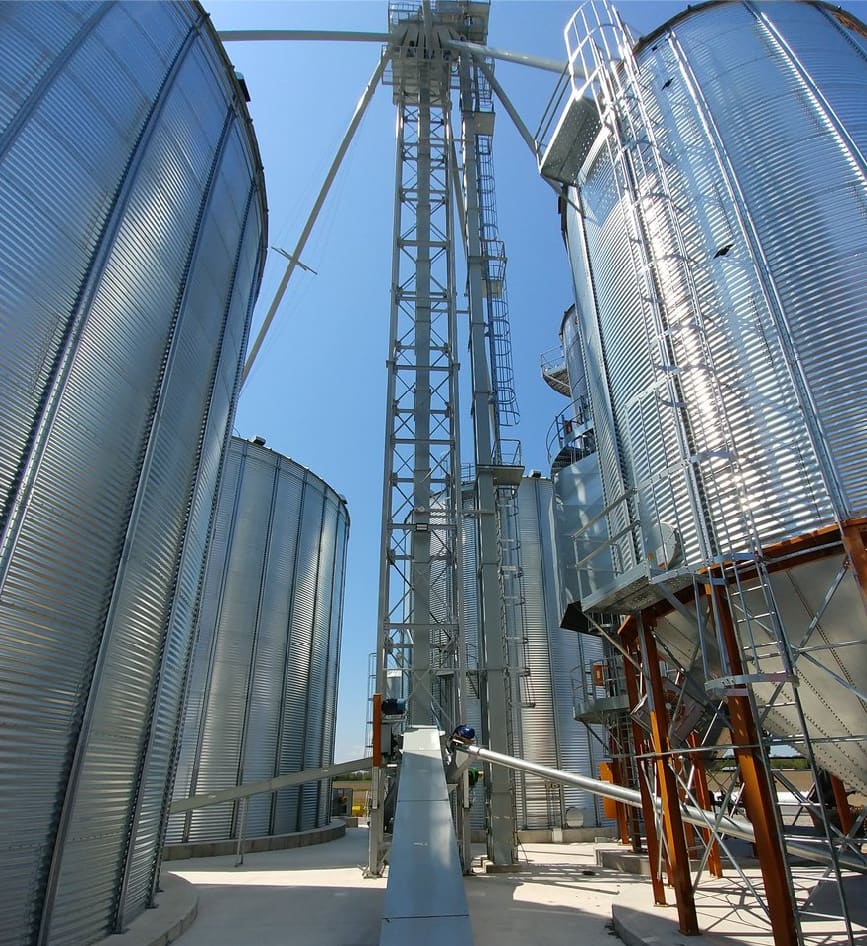 Storage silos installations