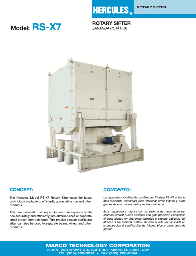 rotary sifter pdf